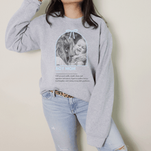 Load image into Gallery viewer, Boy Mom Photo Crew Neck
