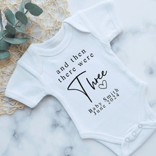 Load image into Gallery viewer, And Then There Were Pregnancy Announcement Onesie