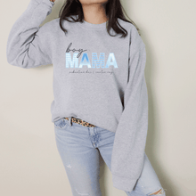 Load image into Gallery viewer, Ombre Boy Mama Crew Neck