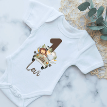 Load image into Gallery viewer, Safari Birthday Onesie