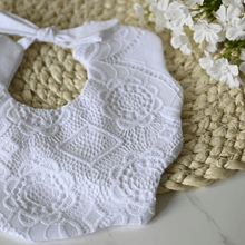 Load image into Gallery viewer, Scalloped Lace Bibs