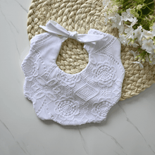 Load image into Gallery viewer, Scalloped Lace Bibs