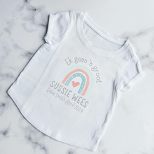 Load image into Gallery viewer, Rainbow Big Sister Kids Shirt
