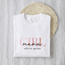 Load image into Gallery viewer, Minimalistic Girl Mama T-Shirt