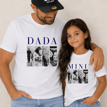 Load image into Gallery viewer, Personalised Dada & Mini Photo Matching Set | Father's Day