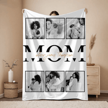 Load image into Gallery viewer, Personalised Mother's Day Blankets | Mother's Day