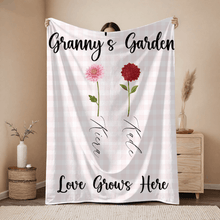 Load image into Gallery viewer, Personalised Mother's Day Blankets | Mother's Day