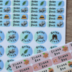 Stationery Labels