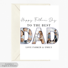 Load image into Gallery viewer, Personalised Father's Day Card | Father's Day
