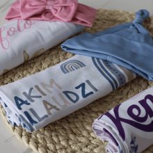 Load image into Gallery viewer, Personalised Swaddle Set
