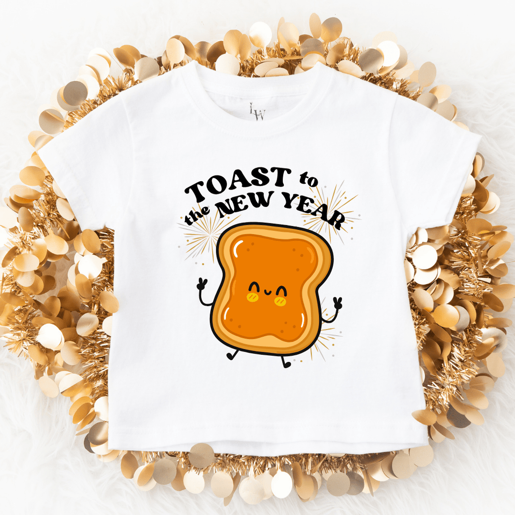 Toast To A New Year Kids Shirt