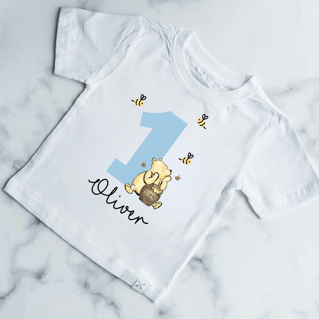 Winnie The Pooh Birthday Shirt