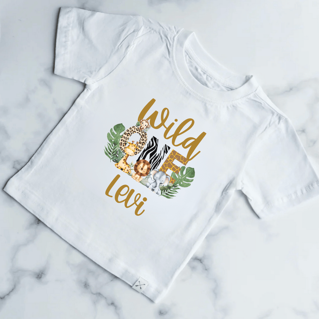 Wild One Birthday Shirt