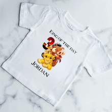 Load image into Gallery viewer, Lion King Birthday Shirt
