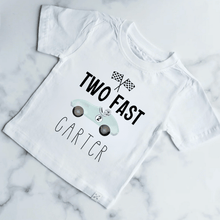 Load image into Gallery viewer, Two Fast Birthday Shirt

