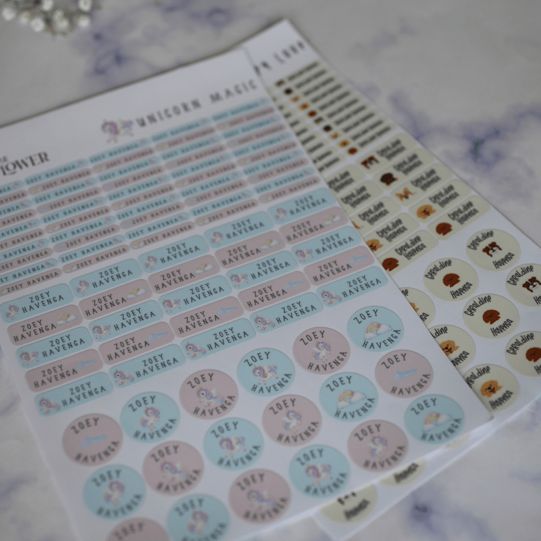 Waterproof Stationary Labels - A4 Sheets