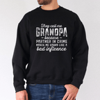 Grandpa Partner In Crime Crew Neck