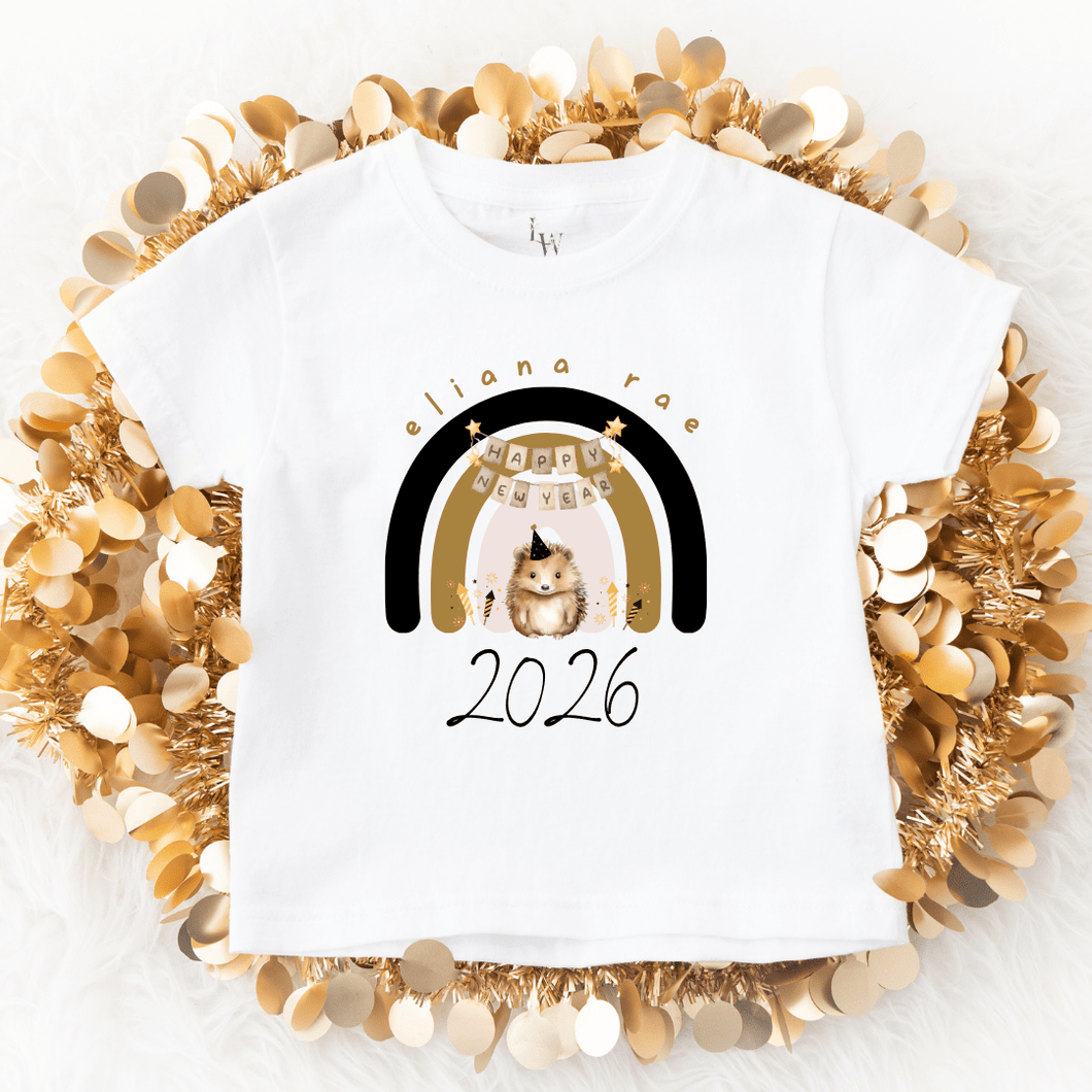 Rainbow New Year Kids Shirt