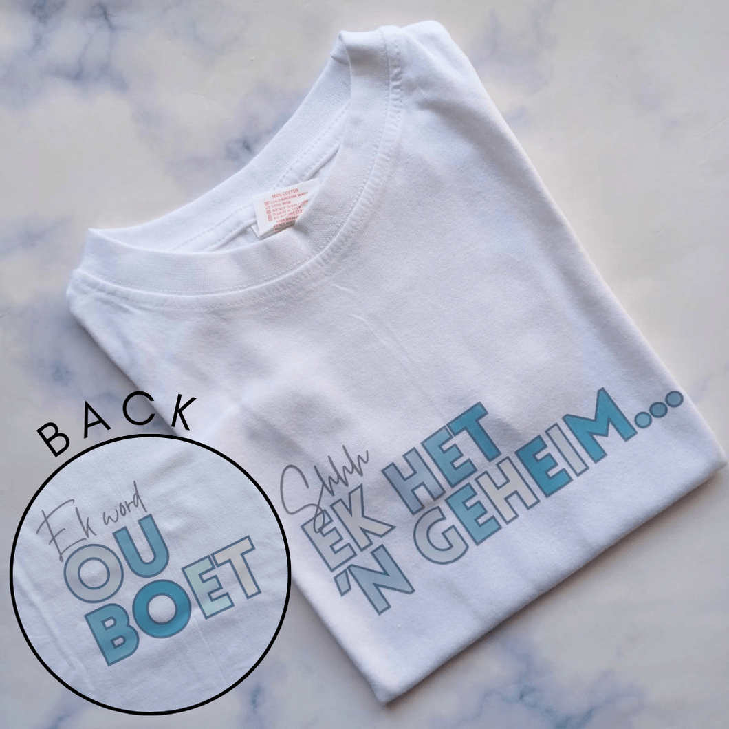 Ou Boet T-Shirt | Ready To Ship