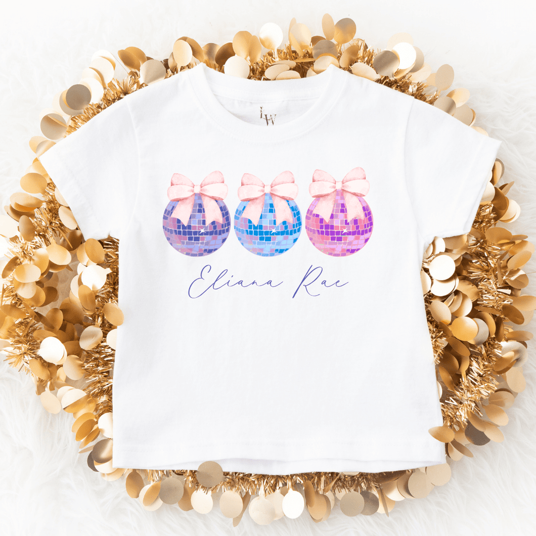 Disco New Year Kids Shirt