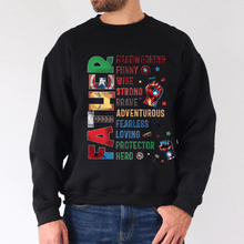 Load image into Gallery viewer, Superhero Father Crew Neck | Father's Day
