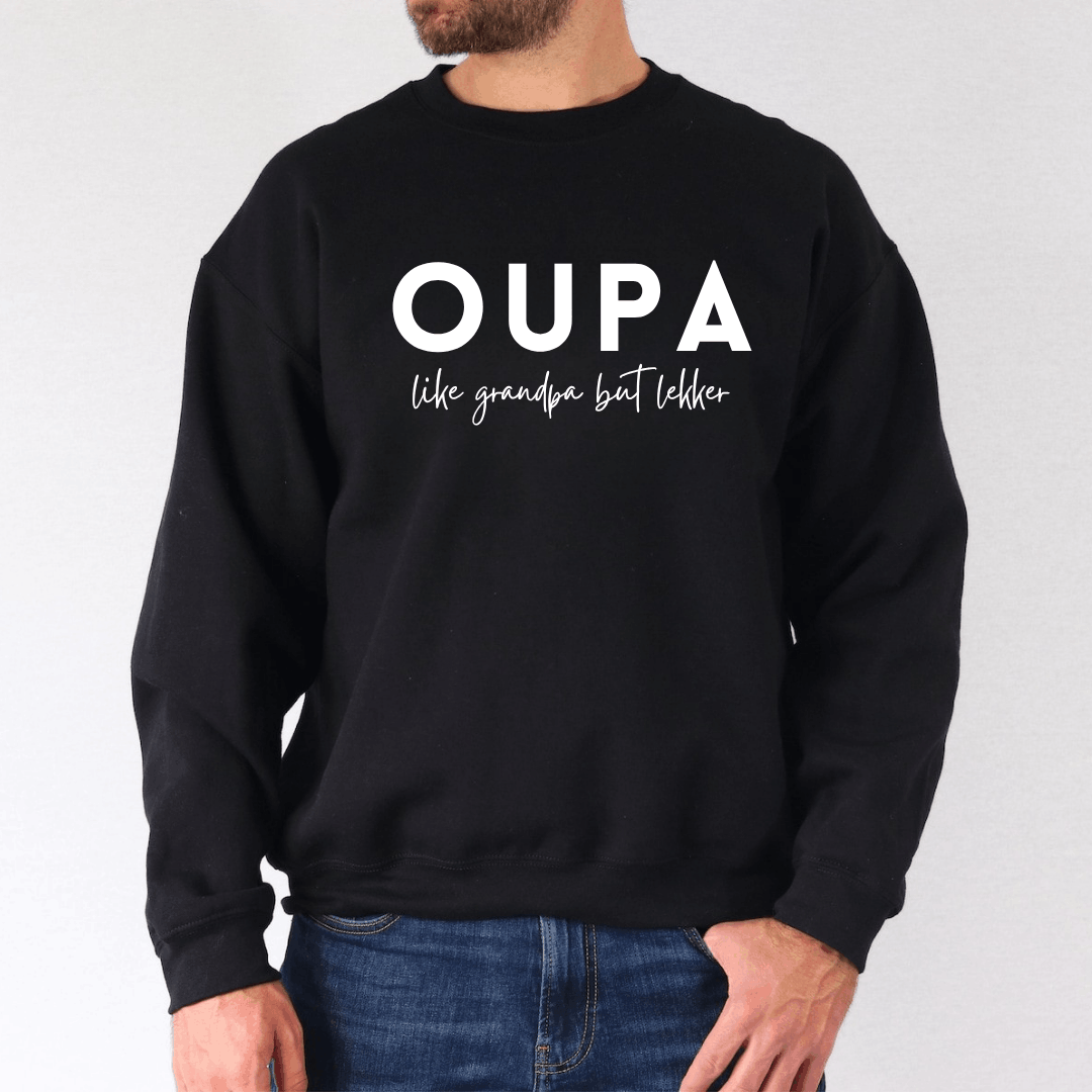 Oupa Like Grandpa Crew Neck