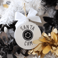 Santa Cam Acrylic Ornament