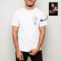 Personalised Line Drawing T-Shirt