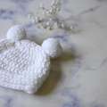 Pompom Crochet Beanie