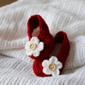 Crochet Christmas Slippers