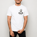 Personalised Handprint Dad T-Shirt