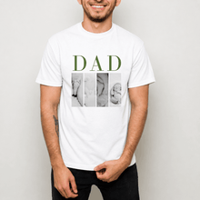 Load image into Gallery viewer, Personalised Photo Dad T-Shirt | Father's Day

