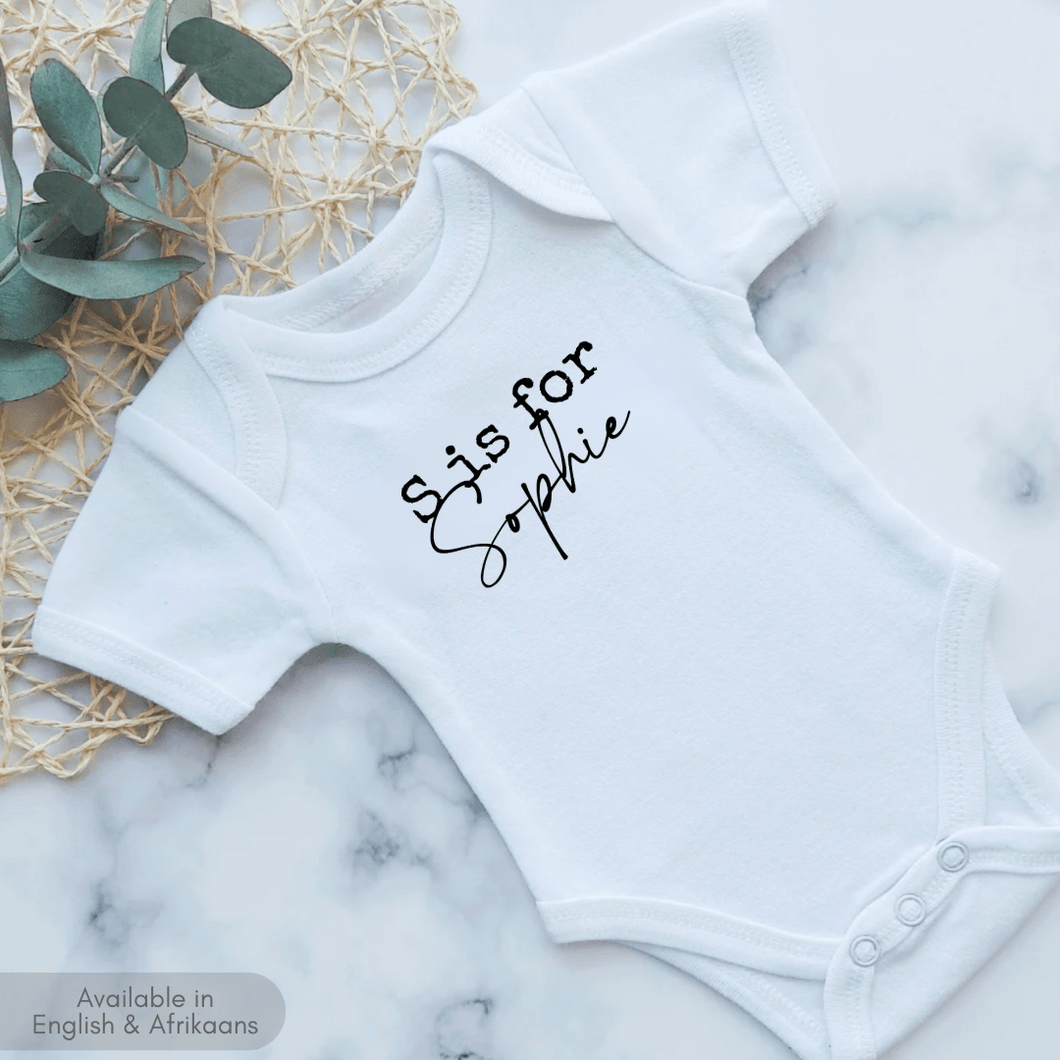 N is for Name Onesie