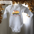 Festive Construction First Christmas Onesie