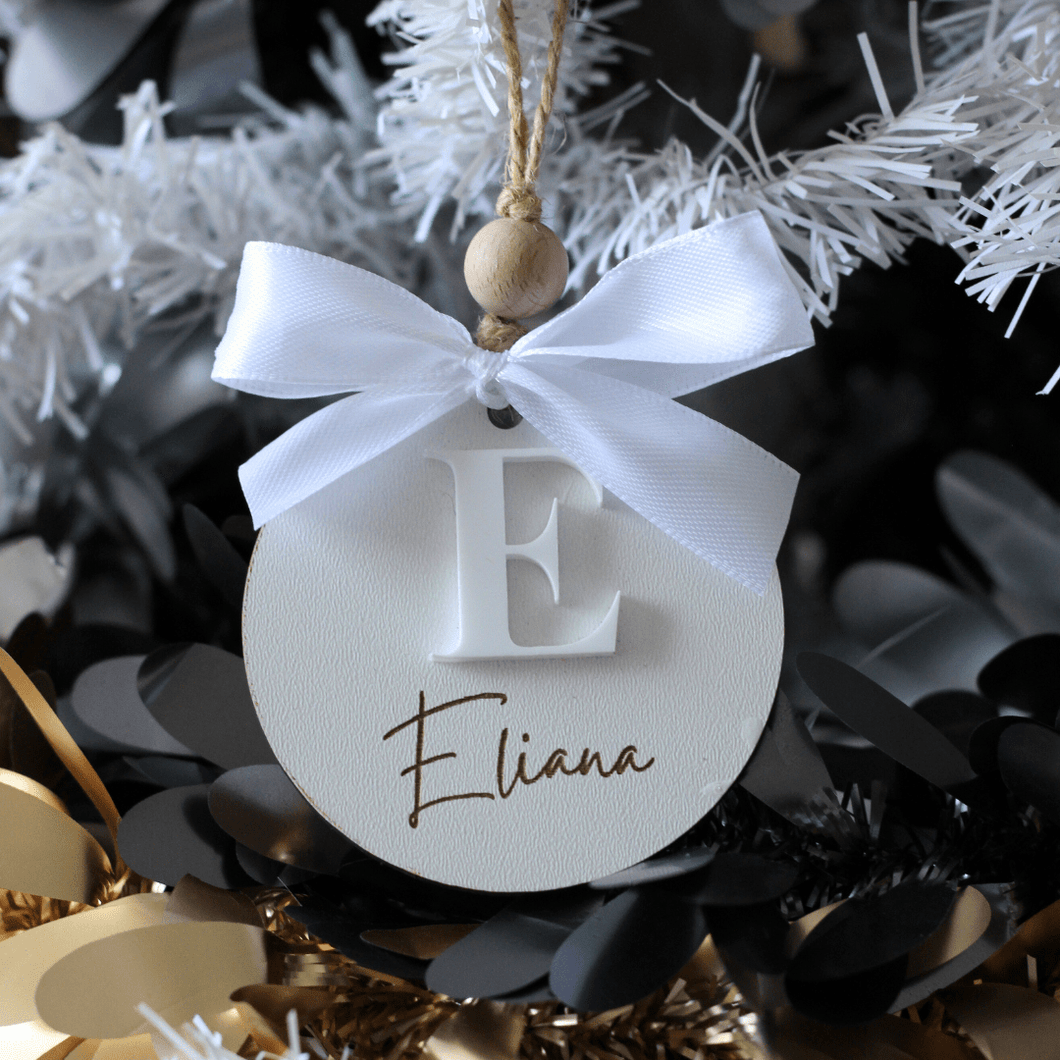 Personalised Wooden Ornament