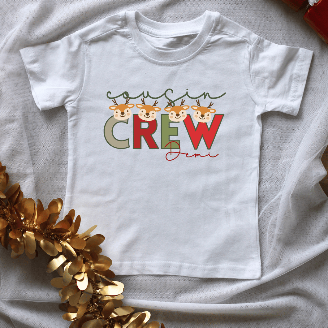 Cousin Crew Christmas Kids Shirts