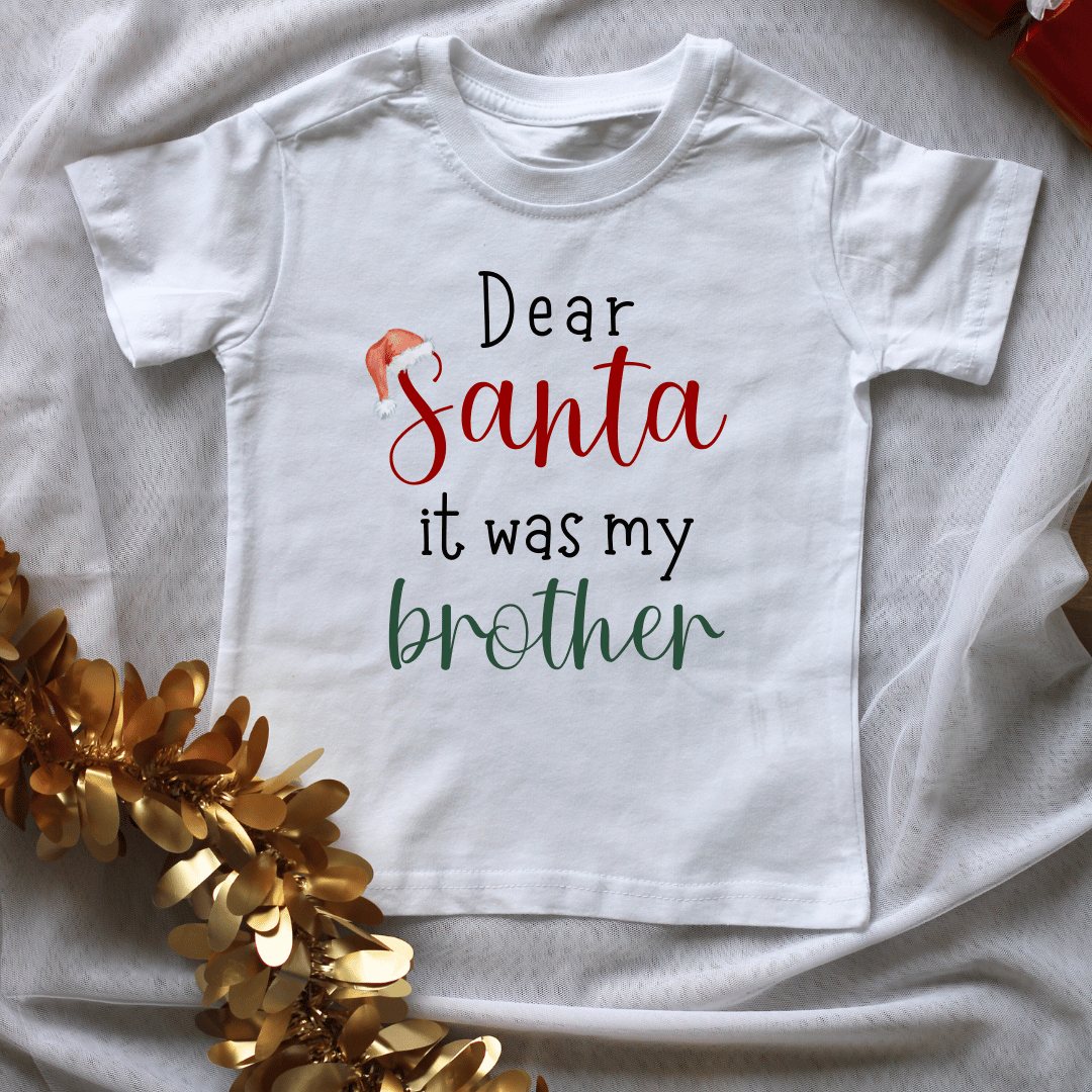 Dear Santa Christmas Kids Shirts