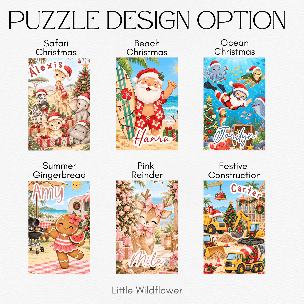 Personalised Christmas Puzzle | Christmas