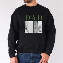 Load image into Gallery viewer, Personalised Photo Dad Crew Neck | Father's Day
