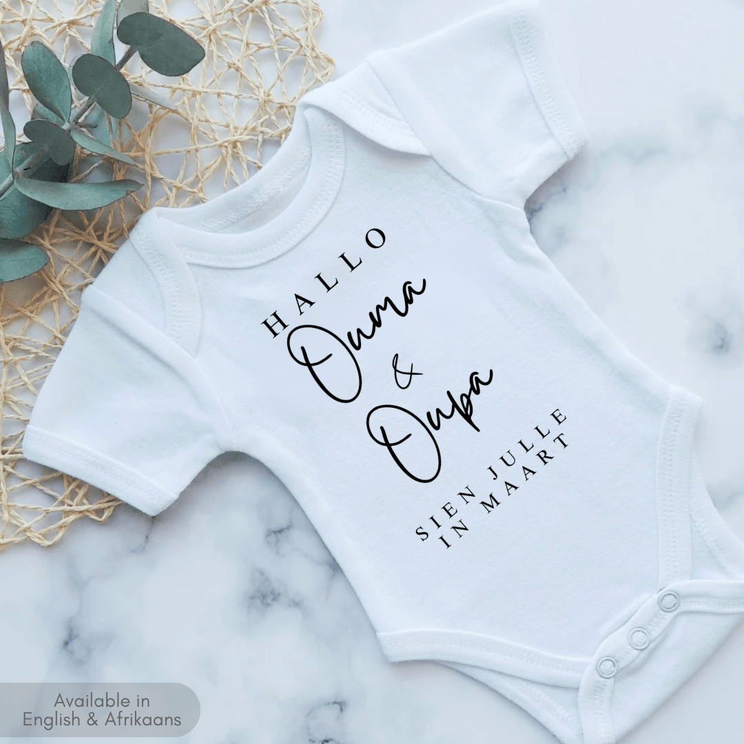 Hello Pregnancy Announcement Onesie