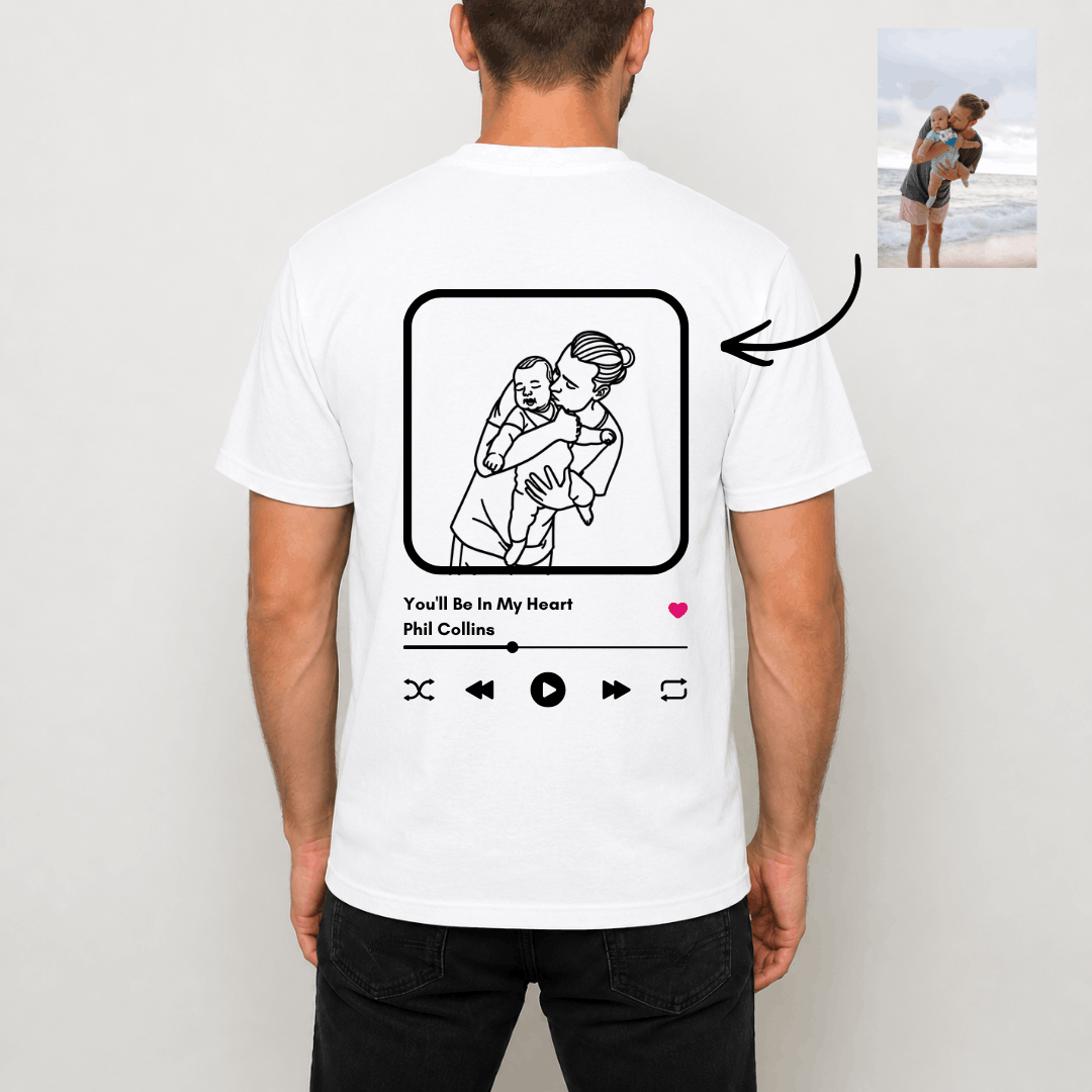 Personalised Song T-Shirt