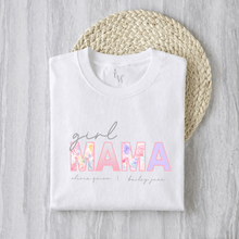 Load image into Gallery viewer, Floral Girl Mama T-Shirt
