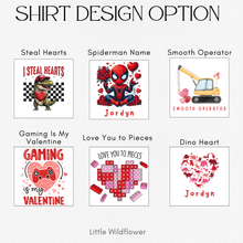 Load image into Gallery viewer, Boys Valentine's Day Kids Shirt

