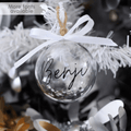 Personalised Christmas Bauble