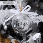 Personalised Christmas Bauble