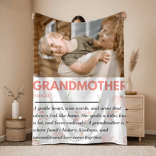 Load image into Gallery viewer, Personalised Mother's Day Blankets | Mother's Day
