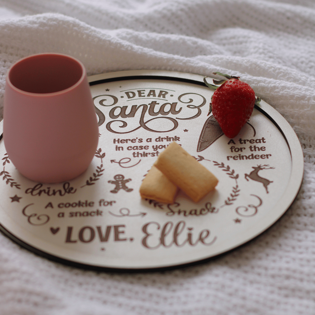 Personalised Santa Snack Tray