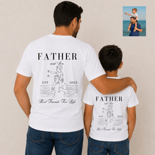 Load image into Gallery viewer, Father &amp; Son Line Drawing Matching Set | Father's Day

