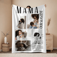 Load image into Gallery viewer, Personalised Mother's Day Blankets | Mother's Day
