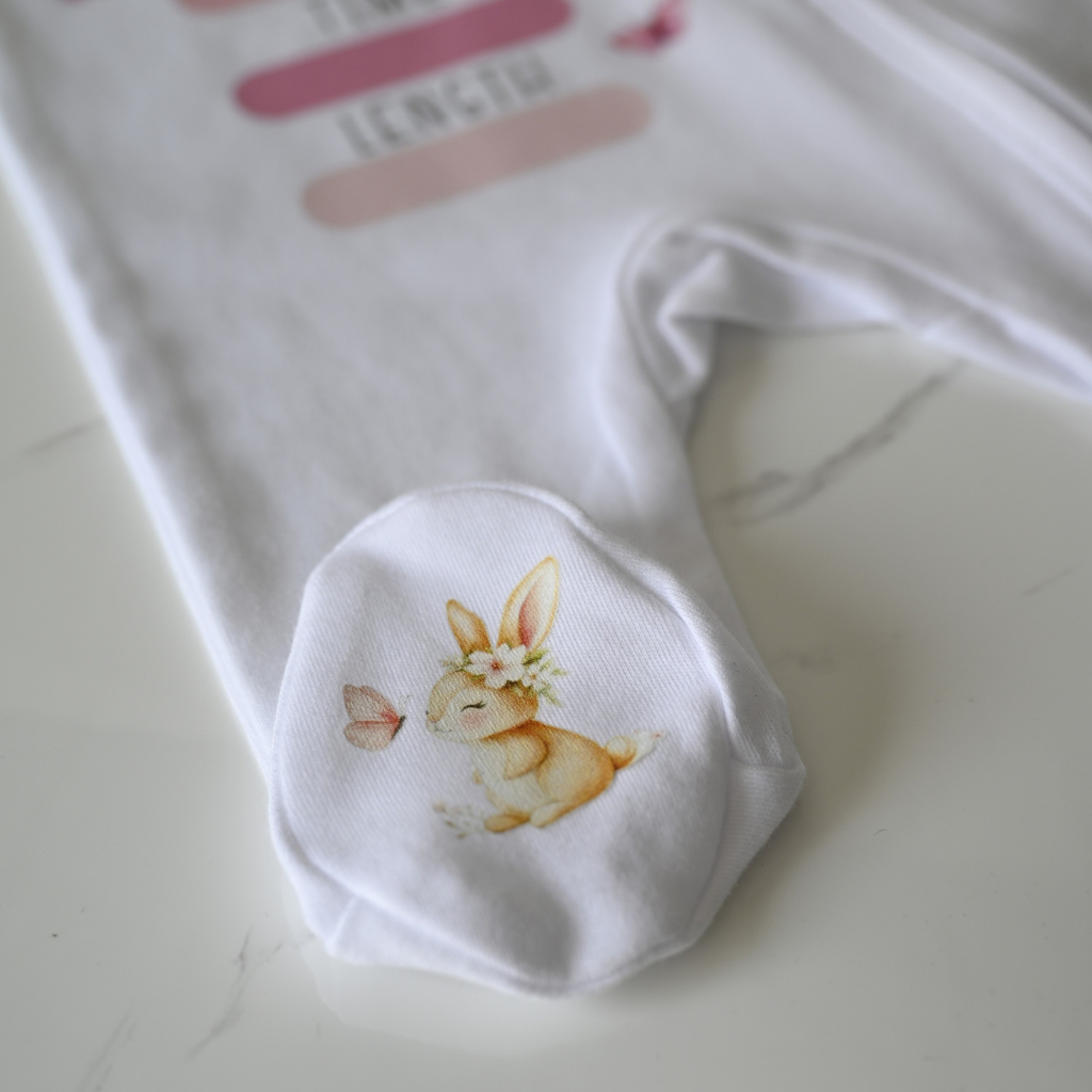 Personalised Winter Babygrows
